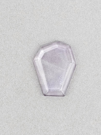 Amethyst Quartz Faceted Cabochon