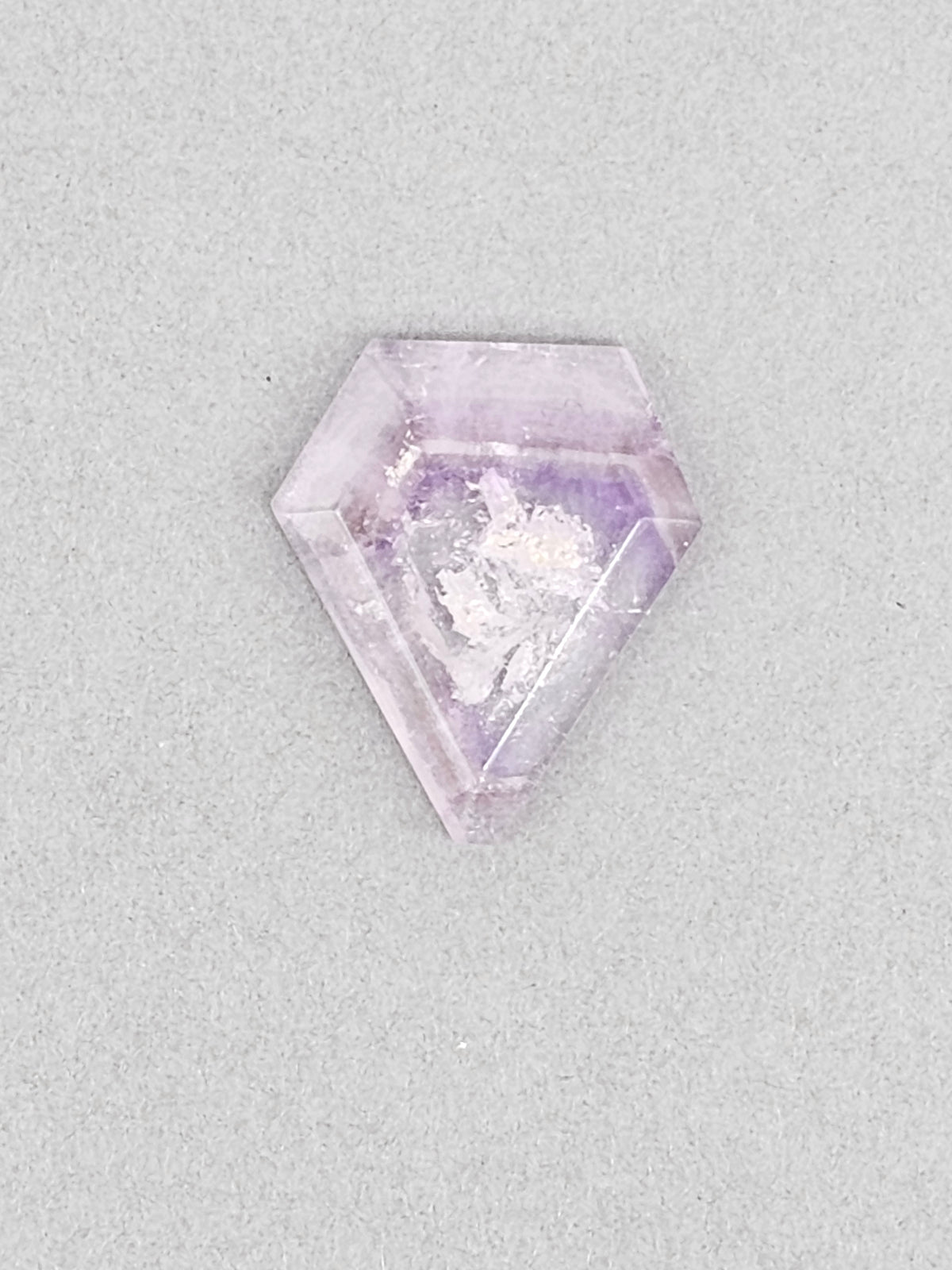 Amethyst Quartz Faceted Cabochon