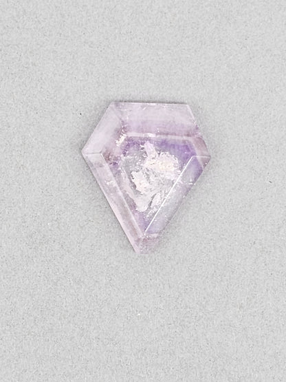 Amethyst Quartz Faceted Cabochon