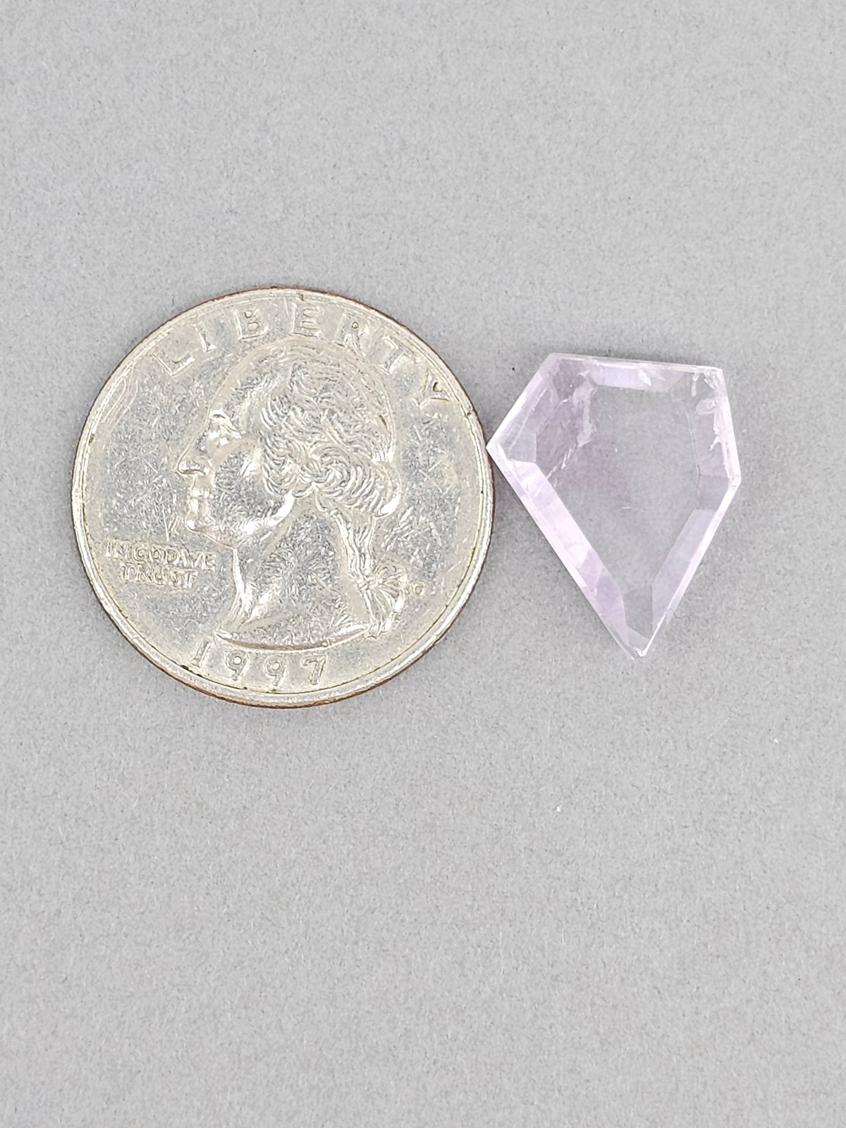 Amethyst Quartz Faceted Cabochon