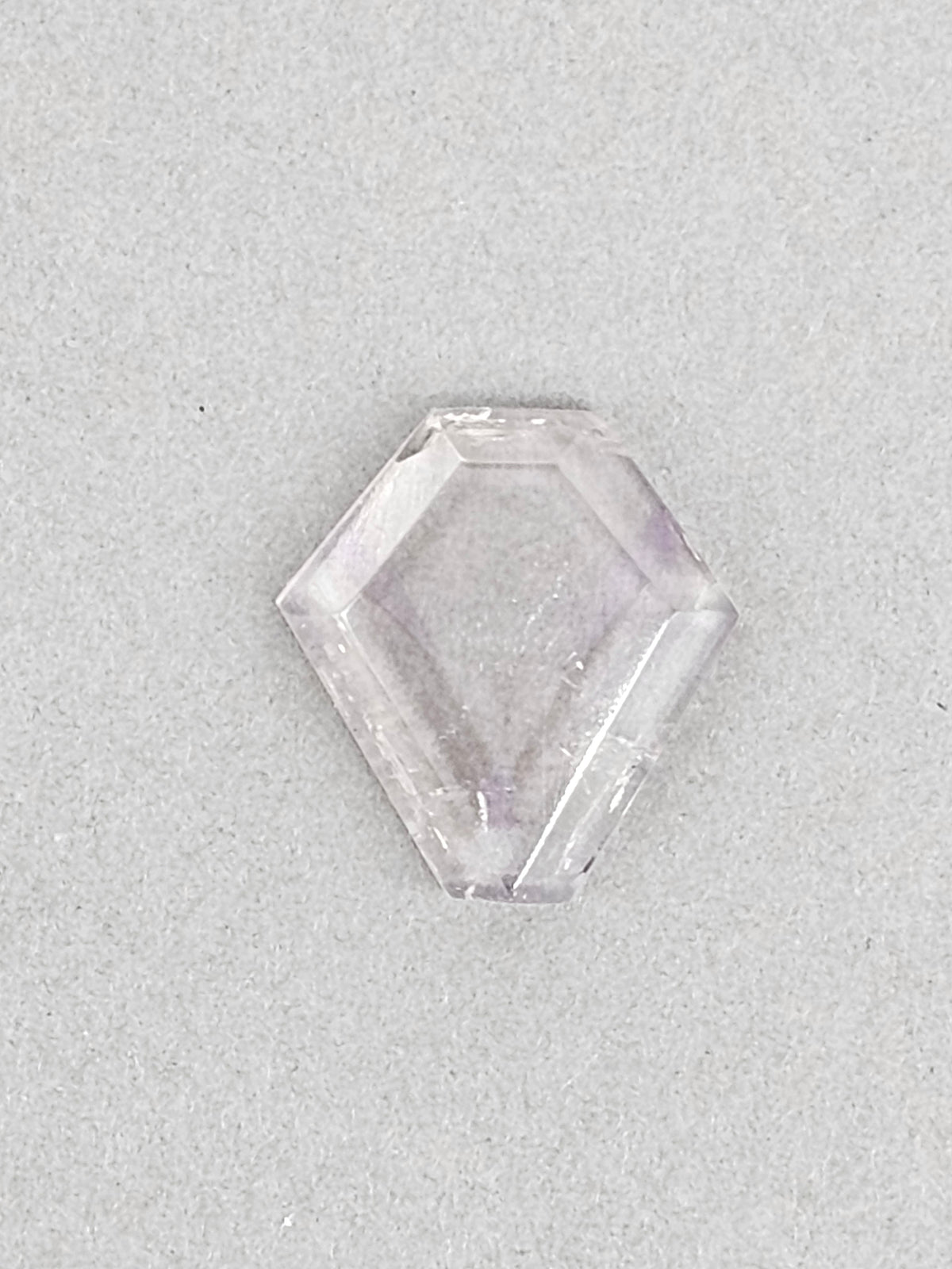 Amethyst Quartz Faceted Cabochon