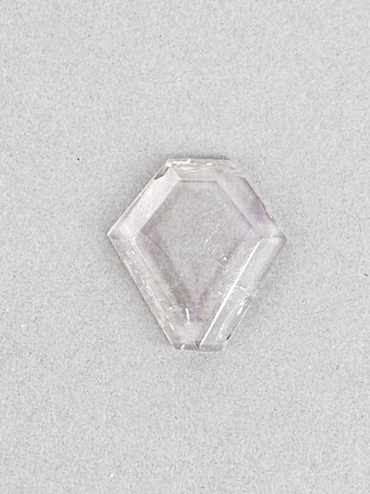 Amethyst Quartz Faceted Cabochon