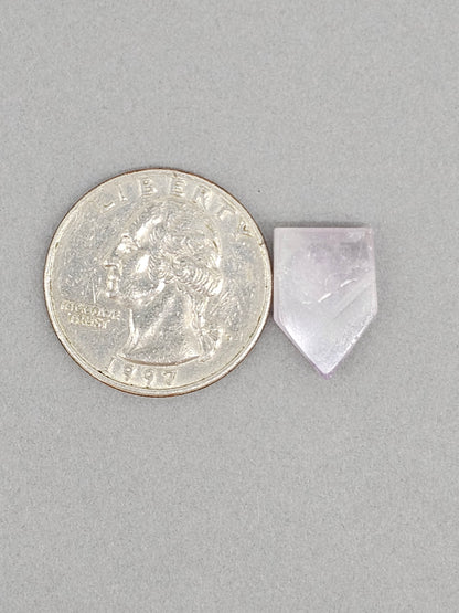 Amethyst Quartz Faceted Cabochon