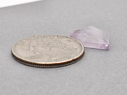 Amethyst Quartz Faceted Cabochon