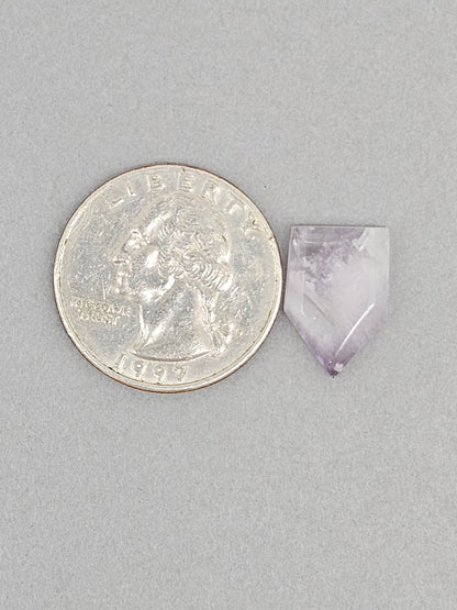 Amethyst Quartz Faceted Cabochon