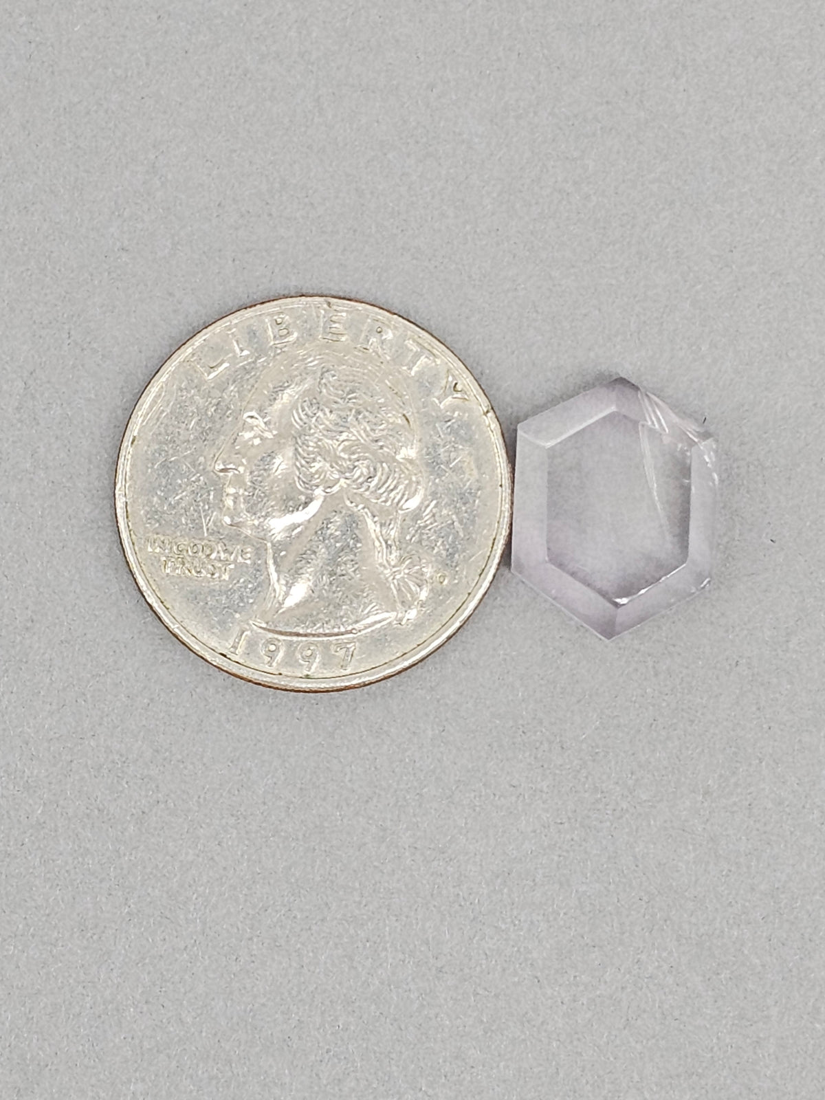 Amethyst Quartz Faceted Cabochon