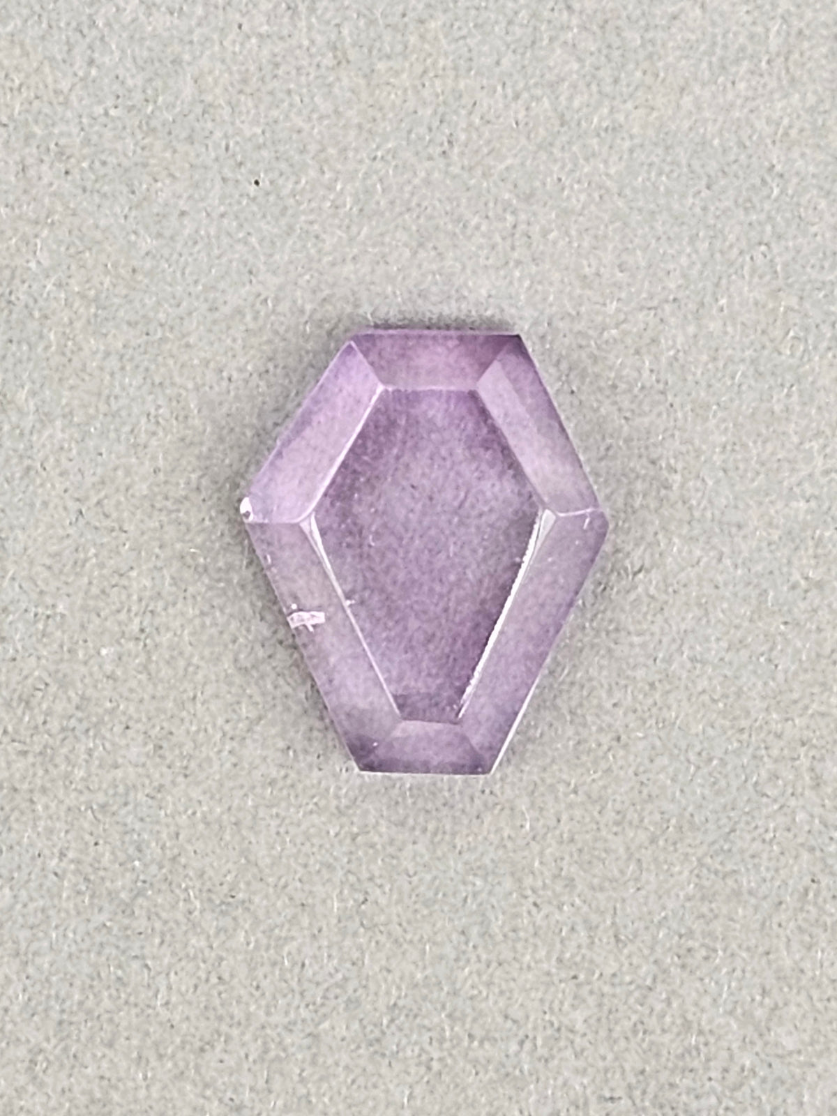 Amethyst Quartz Faceted Cabochon