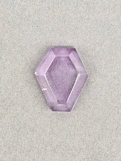 Amethyst Quartz Faceted Cabochon