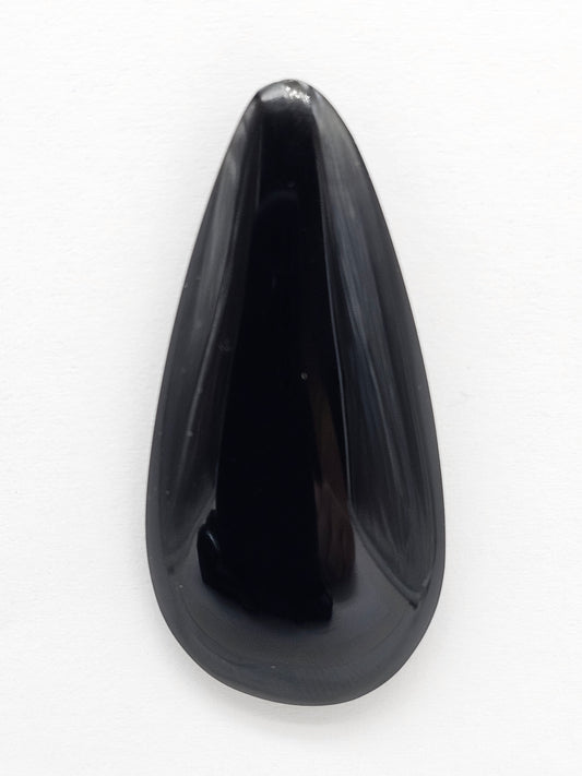 Velvet obsidian Cabochon | Natural Mexican Obsidian for Silversmiths