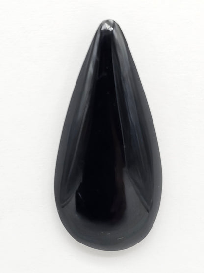Velvet obsidian Cabochon | Natural Mexican Obsidian for Silversmiths