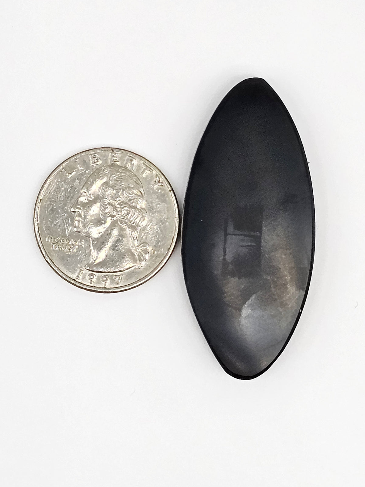 Velvet obsidian Cabochon | Natural Mexican Obsidian for Silversmiths