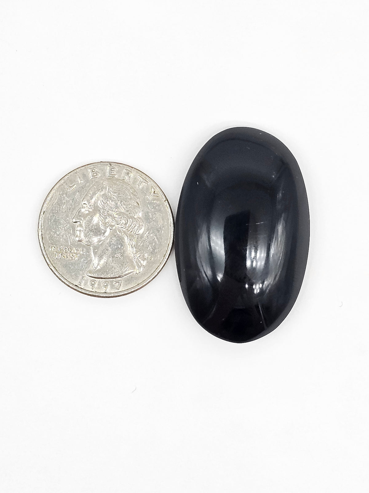 Velvet obsidian Cabochon | Natural Mexican Obsidian for Silversmiths