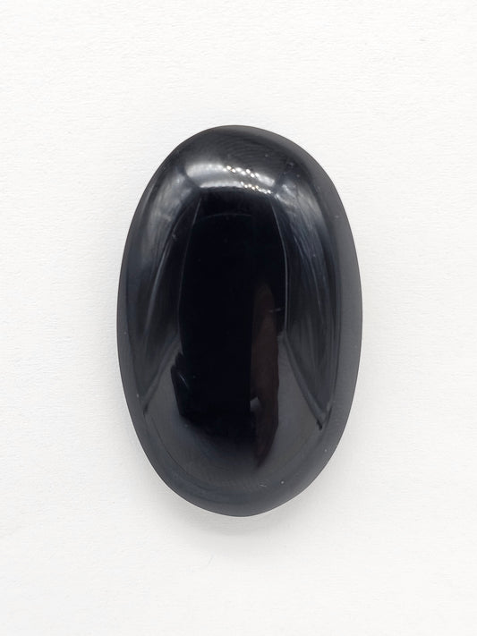 Velvet obsidian Cabochon | Natural Mexican Obsidian for Silversmiths