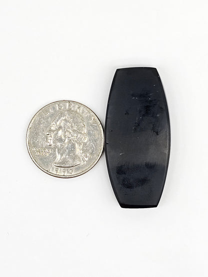 Velvet obsidian Cabochon | Natural Mexican Obsidian for Silversmiths