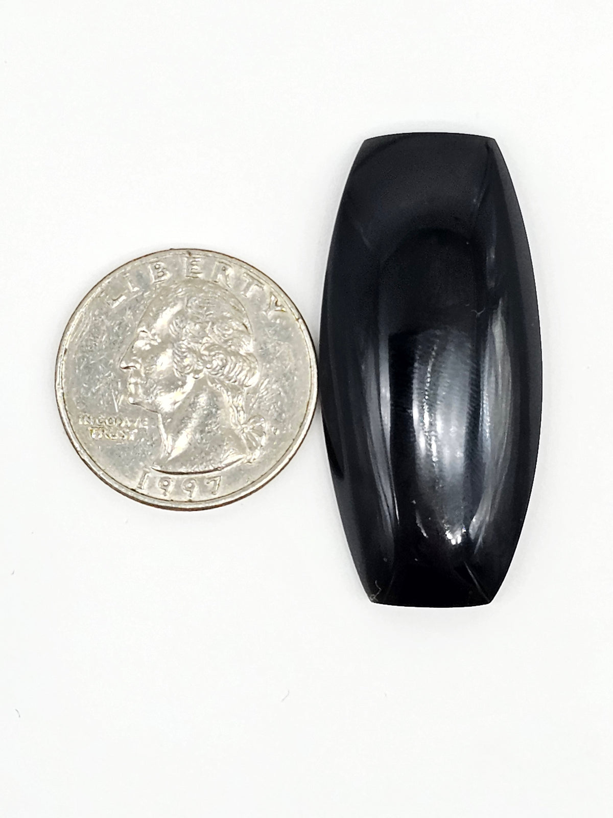 Velvet obsidian Cabochon | Natural Mexican Obsidian for Silversmiths