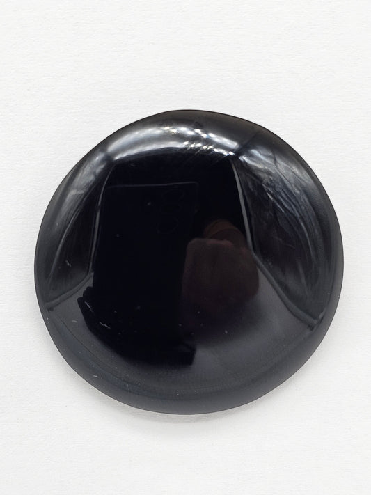 Velvet obsidian Cabochon | Natural Mexican Obsidian for Silversmiths
