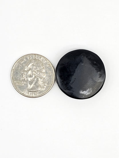 Velvet obsidian Cabochon | Natural Mexican Obsidian for Silversmiths