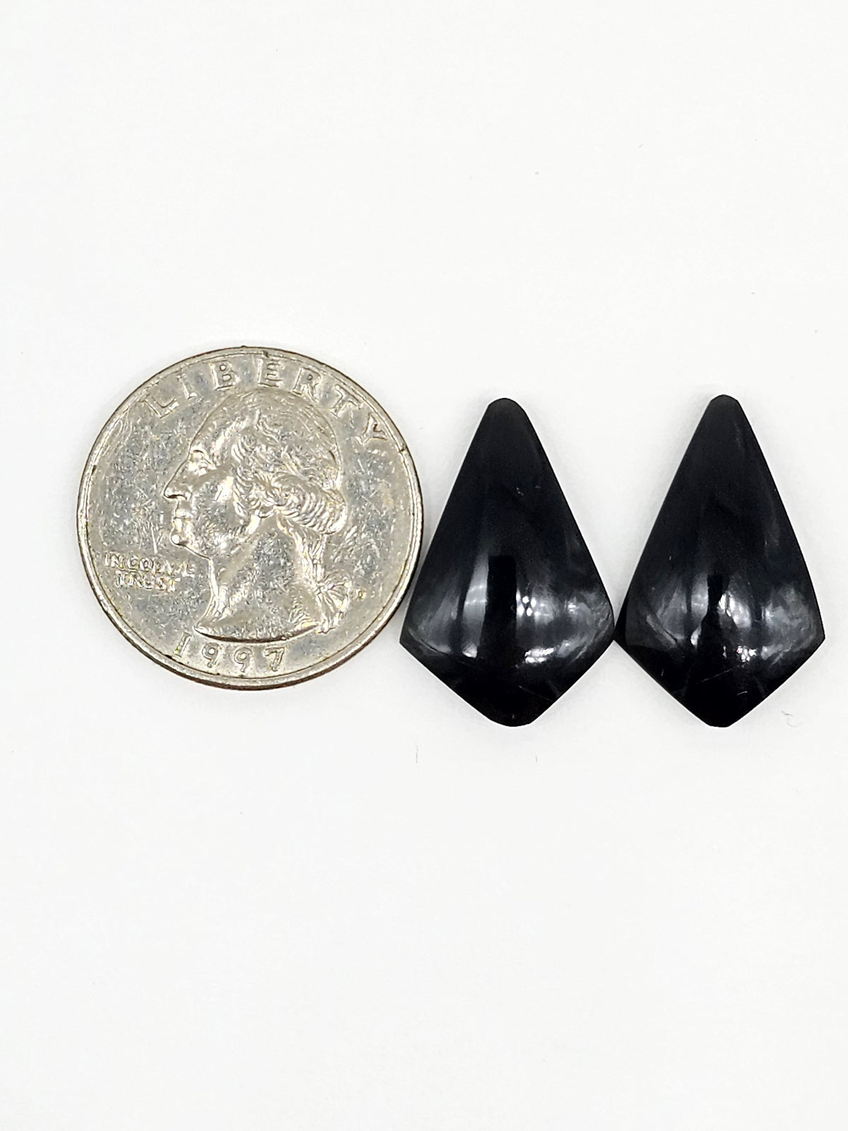 Velvet obsidian Cabochon | Natural Mexican Obsidian for Silversmiths