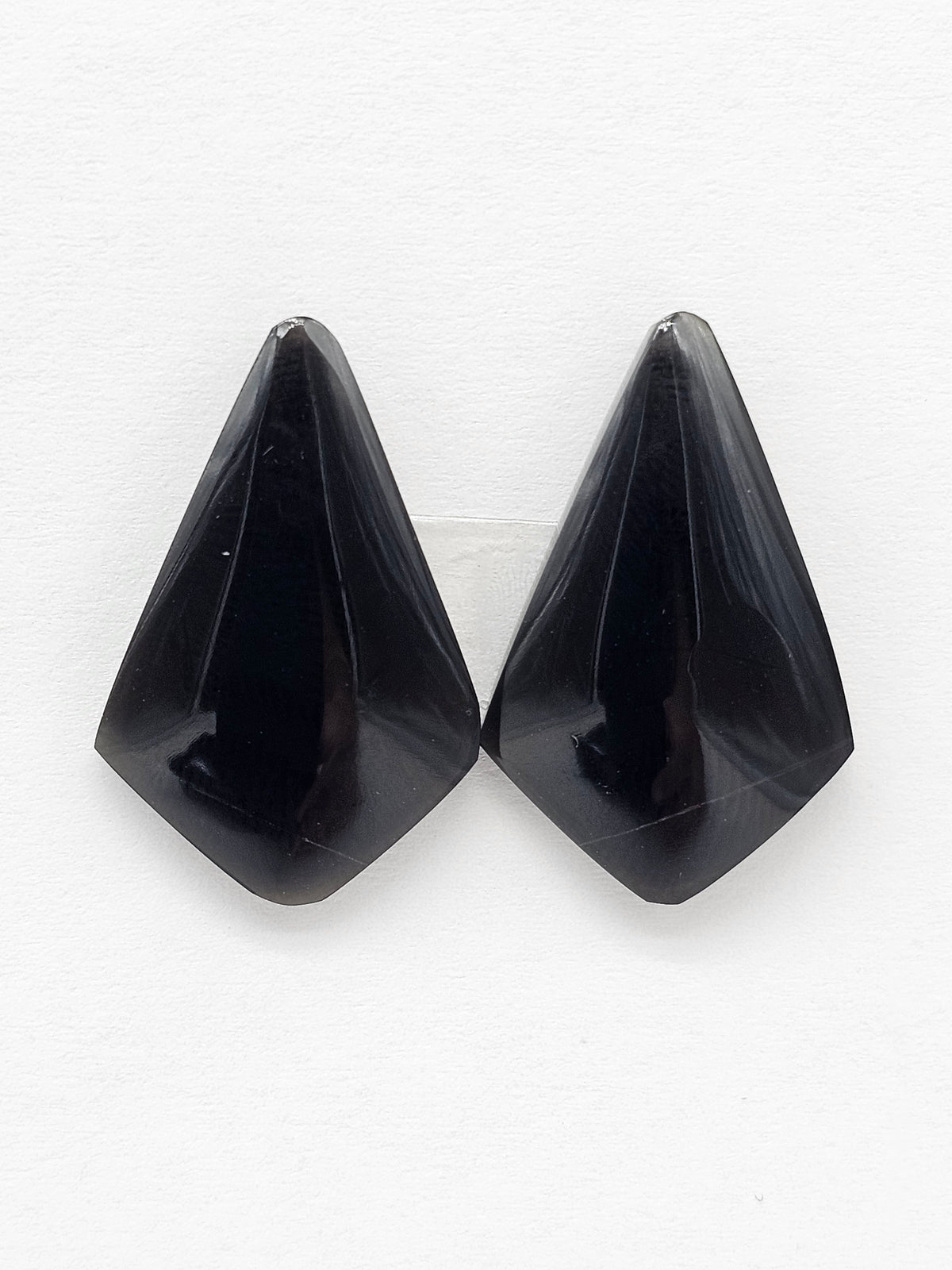 Velvet obsidian Cabochon | Natural Mexican Obsidian for Silversmiths