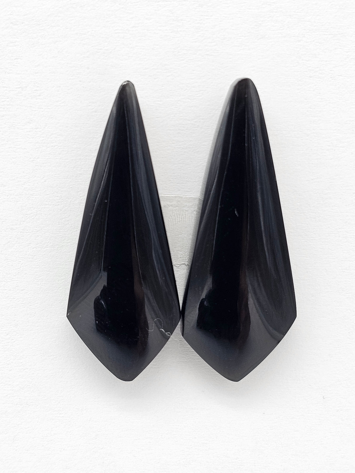 Velvet obsidian Cabochon | Natural Mexican Obsidian for Silversmiths