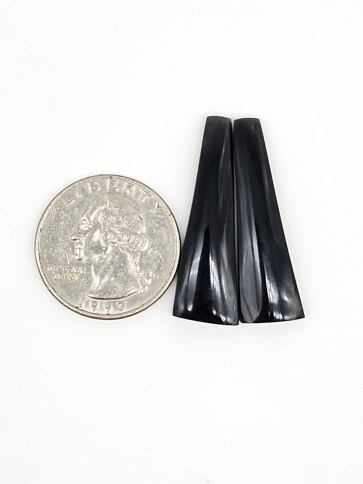 Velvet obsidian Cabochon | Natural Mexican Obsidian for Silversmiths