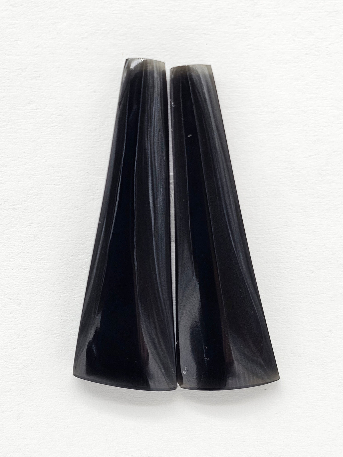 Velvet obsidian Cabochon | Natural Mexican Obsidian for Silversmiths