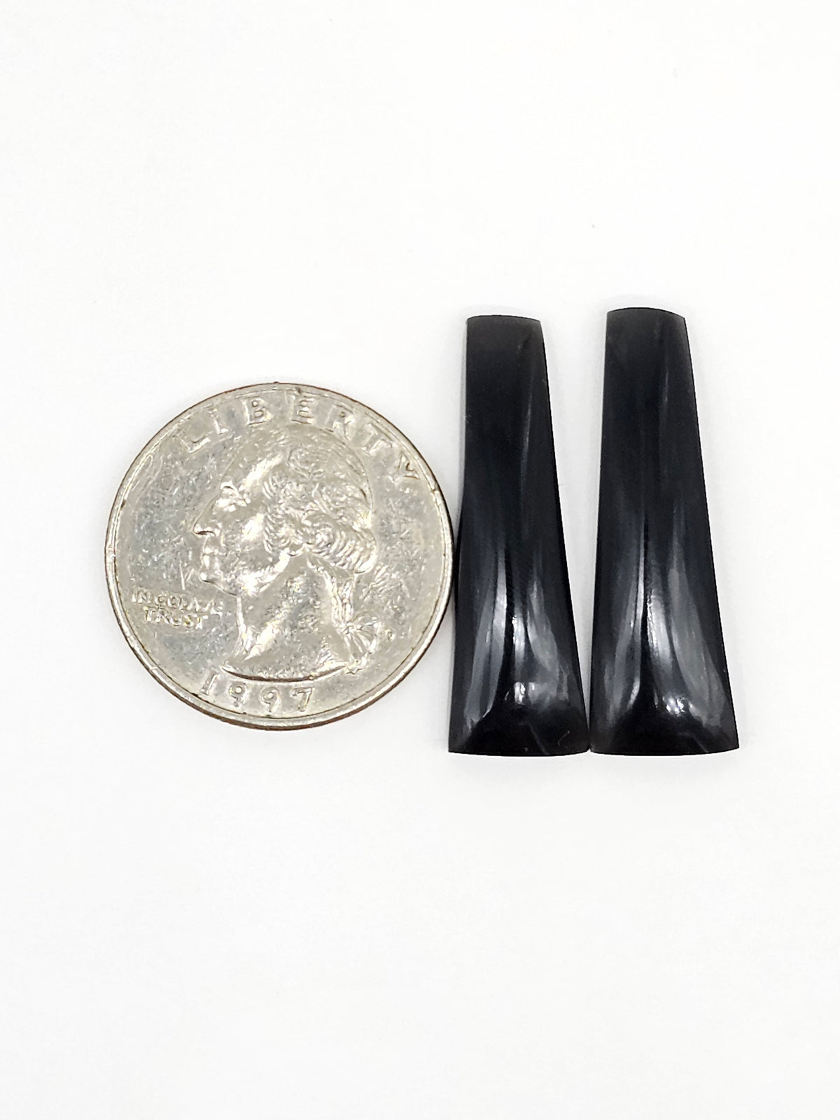 Velvet obsidian Cabochon | Natural Mexican Obsidian for Silversmiths