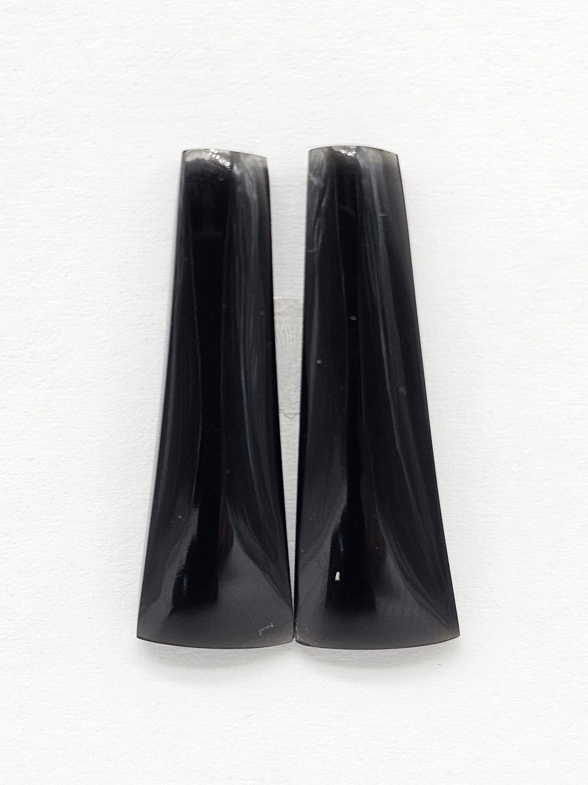 Velvet obsidian Cabochon | Natural Mexican Obsidian for Silversmiths
