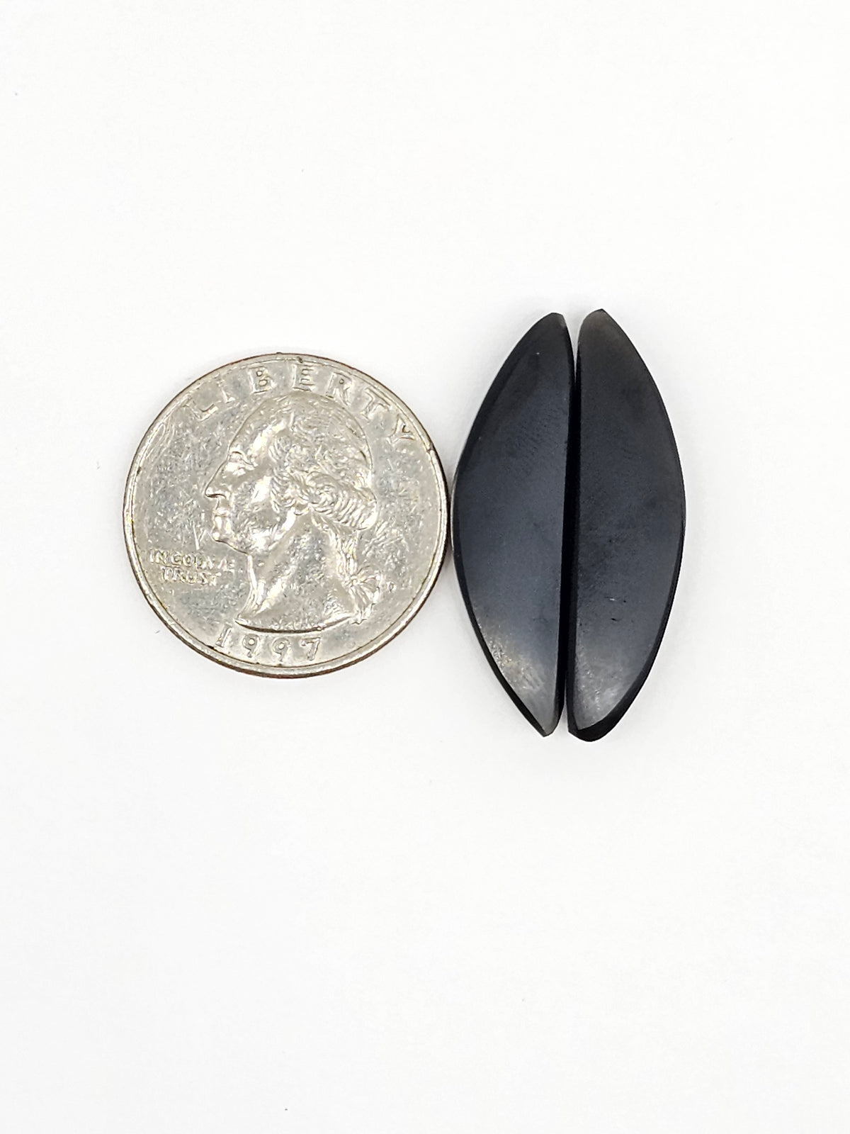Velvet obsidian Cabochon | Natural Mexican Obsidian for Silversmiths