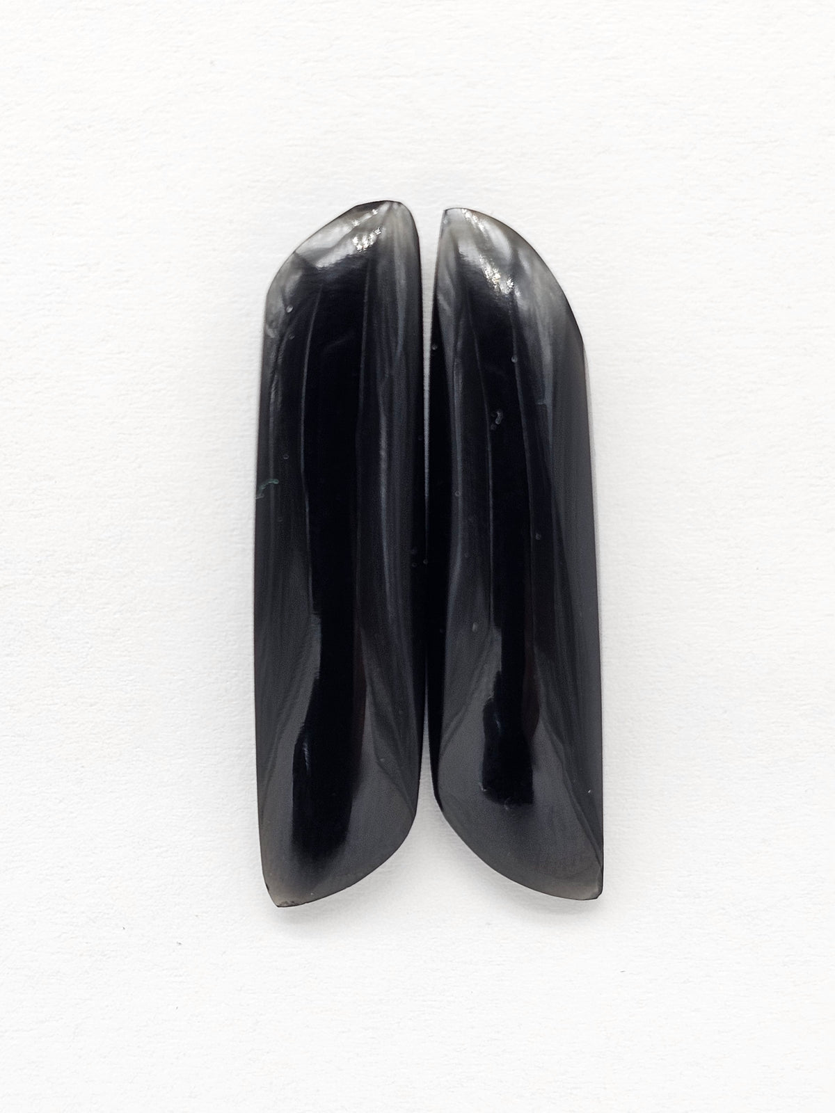 Velvet obsidian Cabochon | Natural Mexican Obsidian for Silversmiths