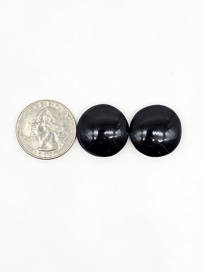 Velvet obsidian Cabochon | Natural Mexican Obsidian for Silversmiths