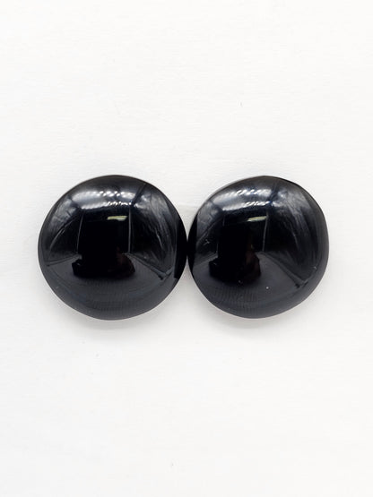 Velvet obsidian Cabochon | Natural Mexican Obsidian for Silversmiths