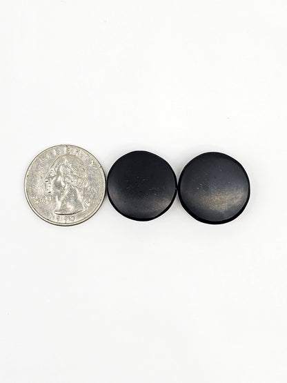 Velvet obsidian Cabochon | Natural Mexican Obsidian for Silversmiths
