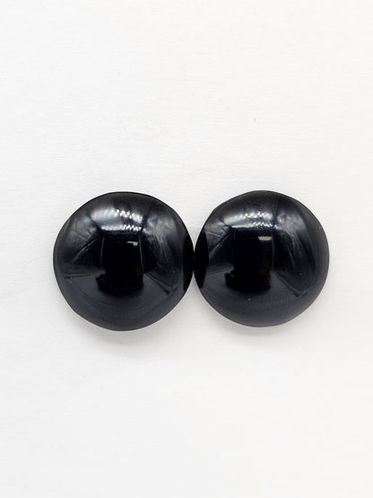 Velvet obsidian Cabochon | Natural Mexican Obsidian for Silversmiths