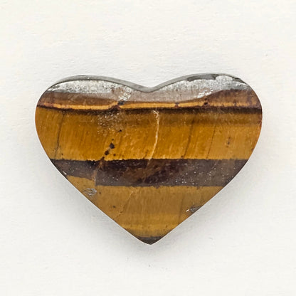 Tiger Eye Geometric Half Faceted Cabochon