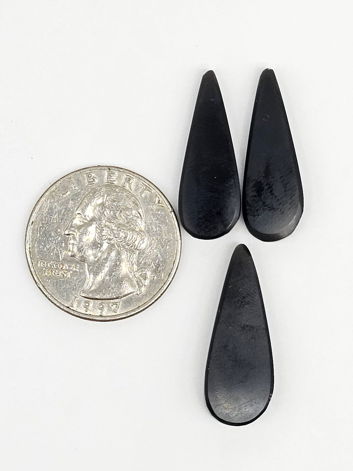 Obsidian Cabochon Set | Natural Mexican Obsidian for Silversmiths