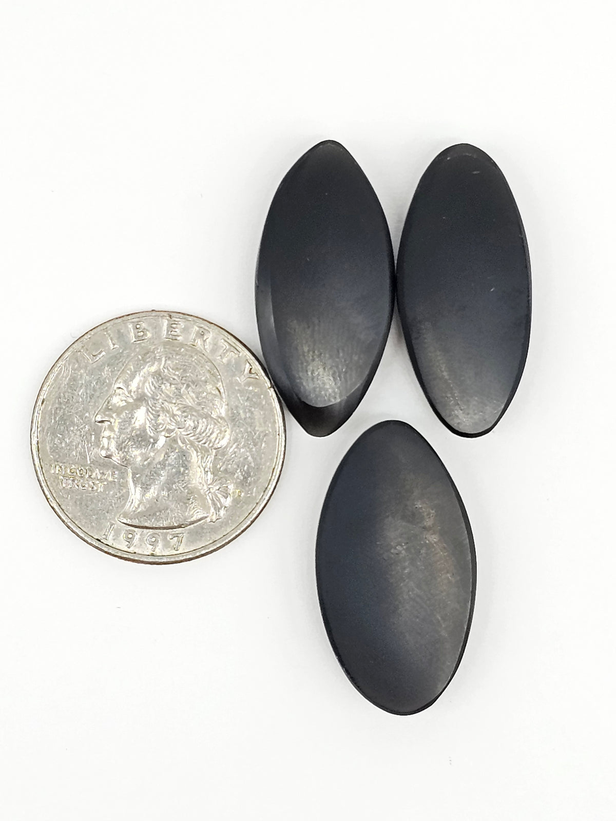 Obsidian Cabochon Set | Natural Mexican Obsidian for Silversmiths