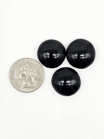 Obsidian Cabochon Set | Natural Mexican Obsidian for Silversmiths