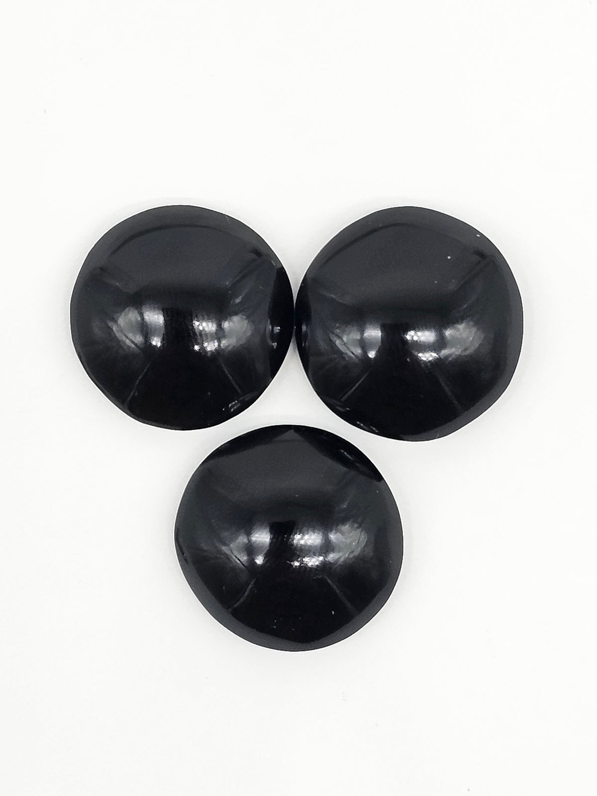 Obsidian Cabochon Set | Natural Mexican Obsidian for Silversmiths