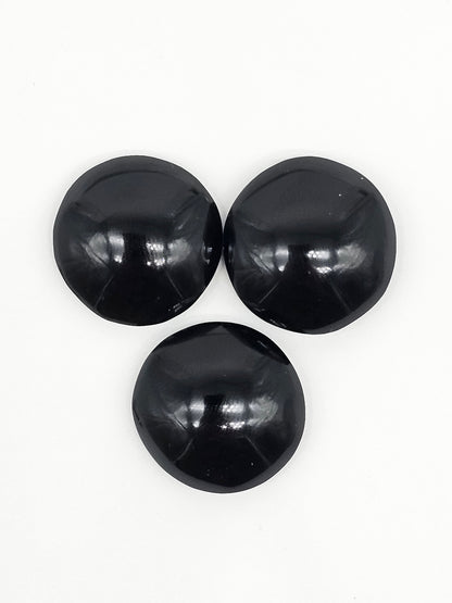 Obsidian Cabochon Set | Natural Mexican Obsidian for Silversmiths