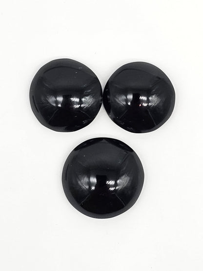Obsidian Cabochon Set | Natural Mexican Obsidian for Silversmiths
