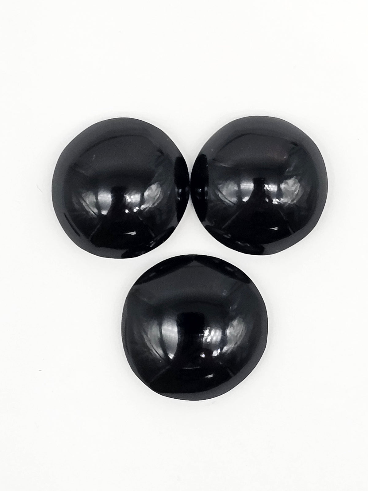 Obsidian Cabochon Set | Natural Mexican Obsidian for Silversmiths