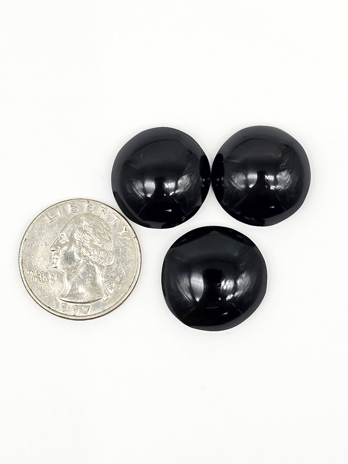 Obsidian Cabochon Set | Natural Mexican Obsidian for Silversmiths