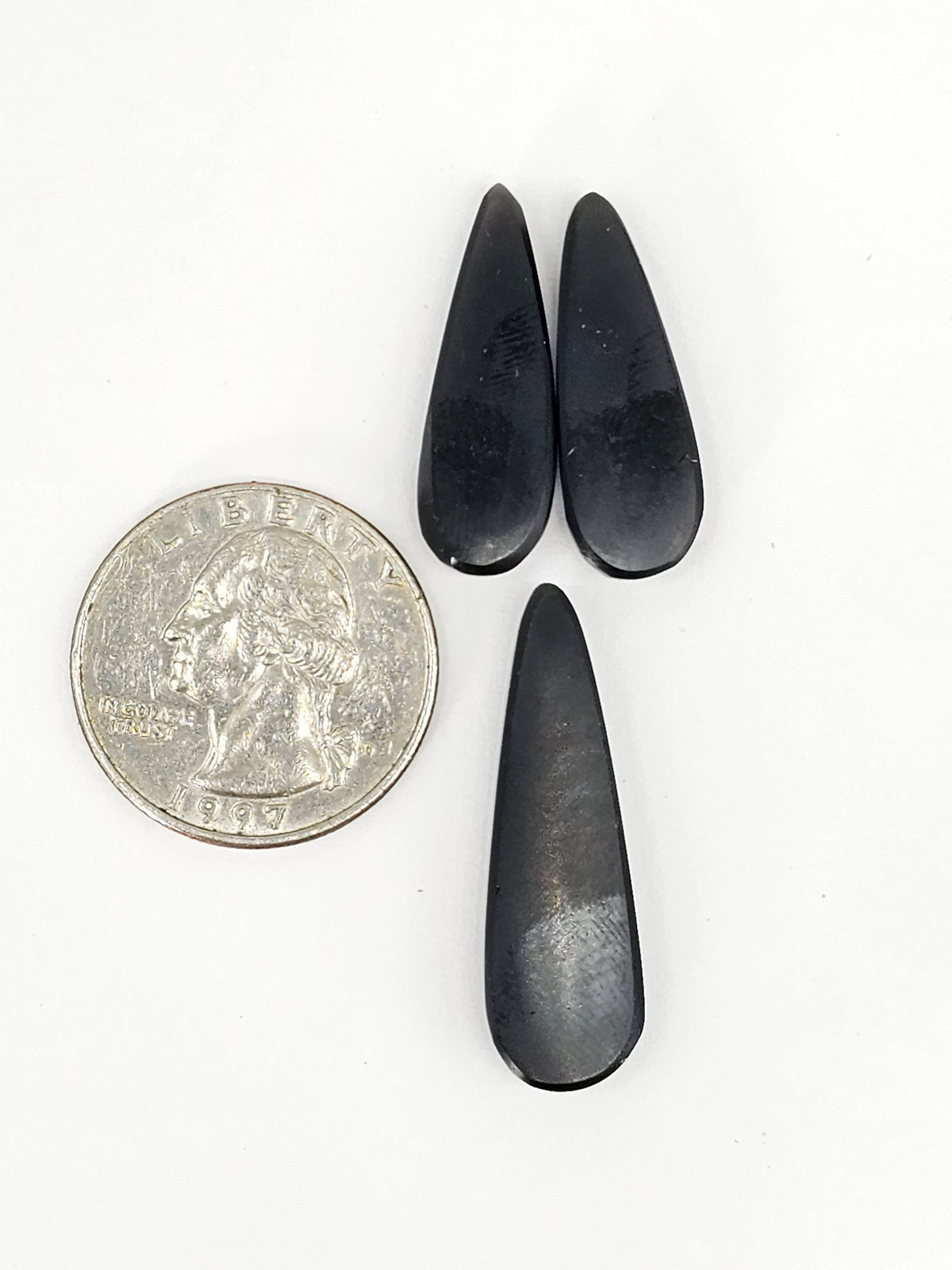 Obsidian Cabochon Set | Natural Mexican Obsidian for Silversmiths