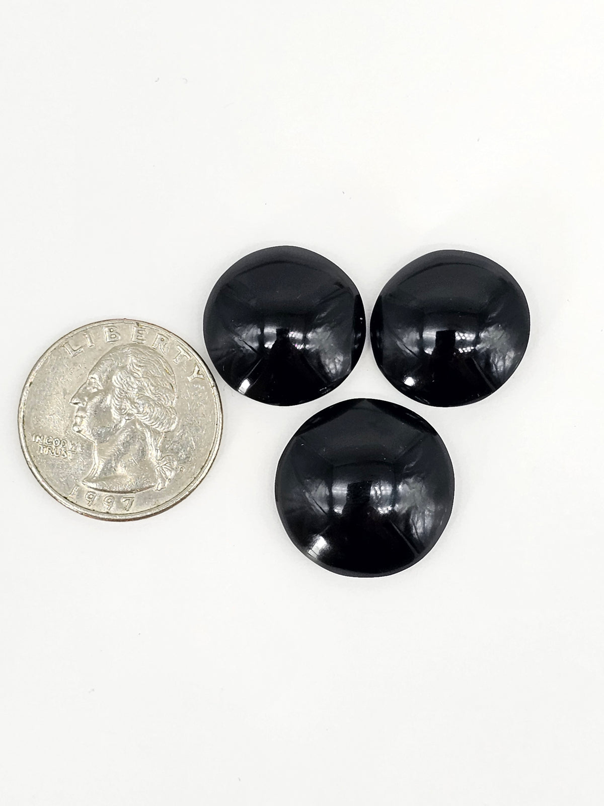 Obsidian Cabochon Set | Natural Mexican Obsidian for Silversmiths
