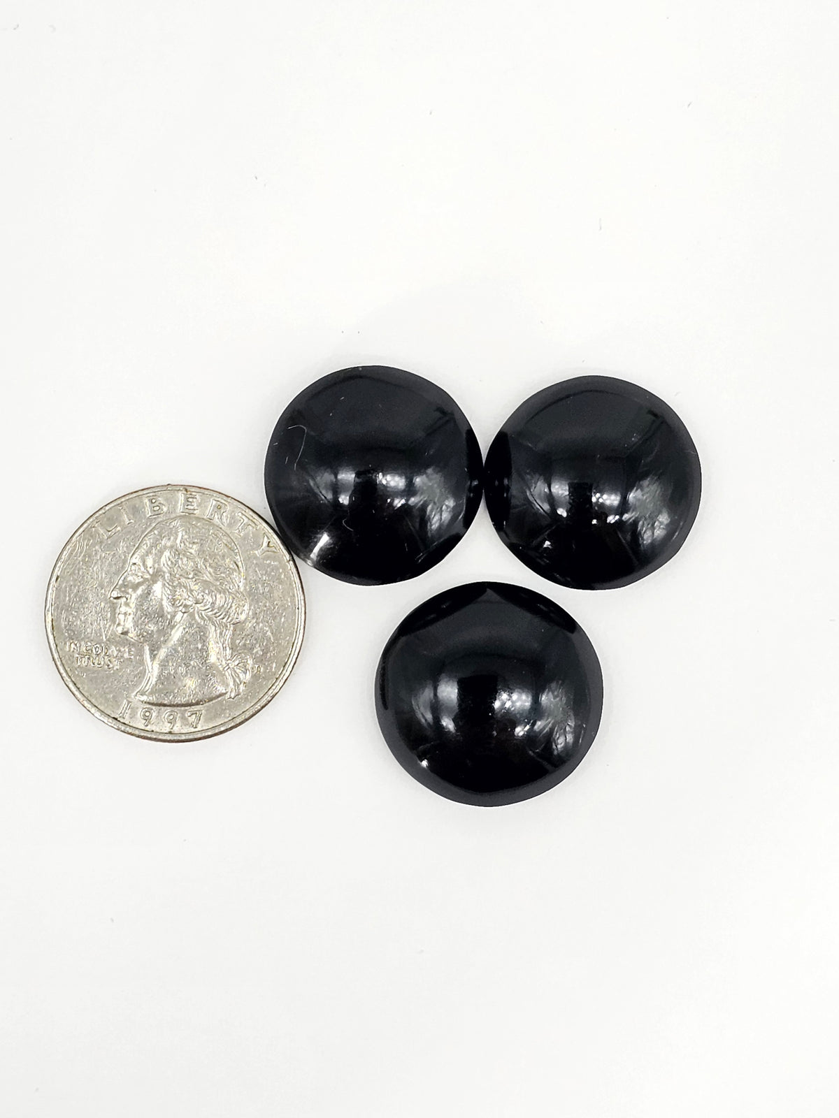Obsidian Cabochon Set | Natural Mexican Obsidian for Silversmiths