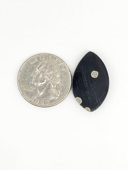 Snowflake Obsidian Cabochon| Natural Mexican Obsidian for Silversmiths