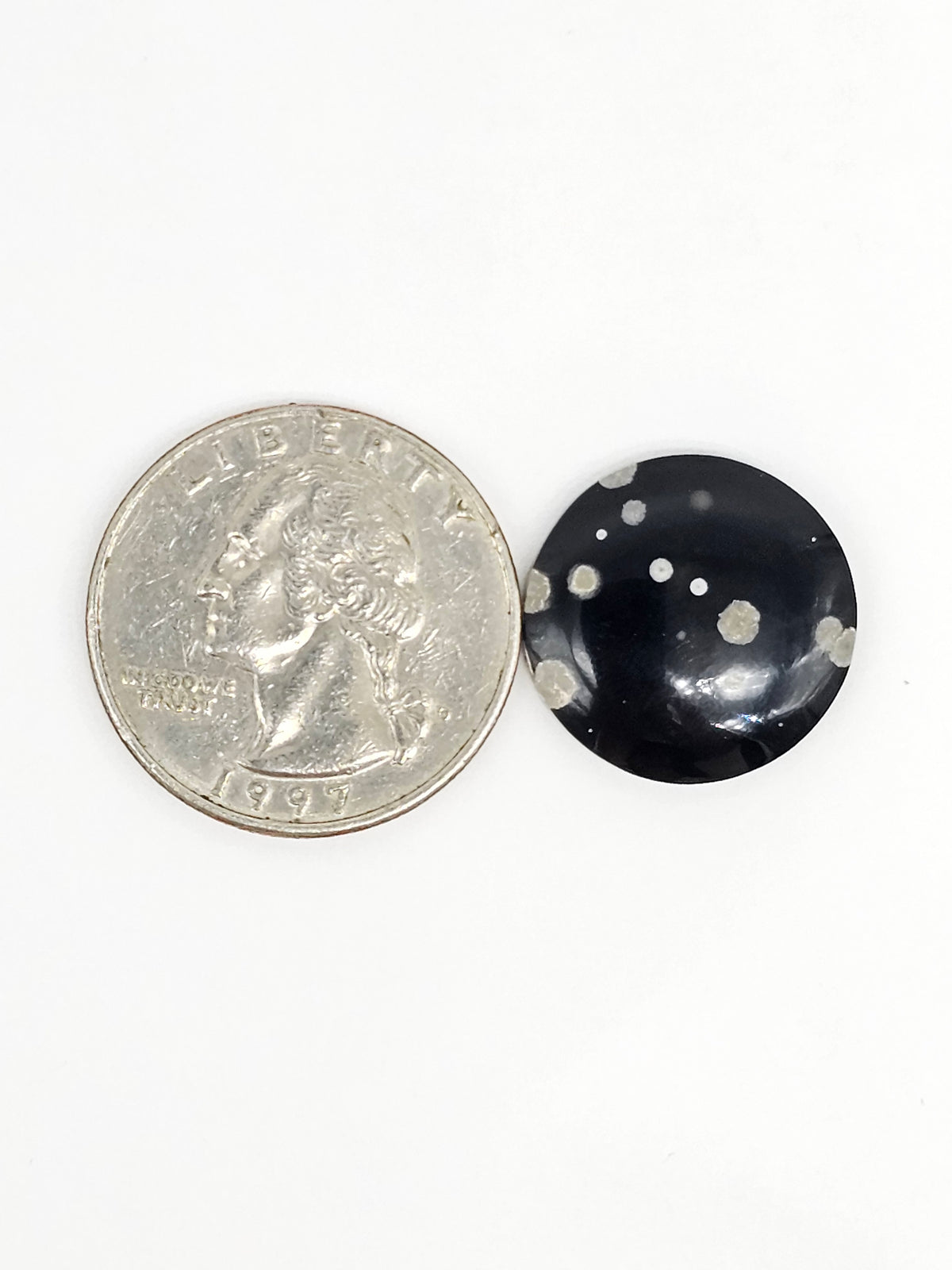 Snowflake Obsidian Cabochon| Natural Mexican Obsidian for Silversmiths