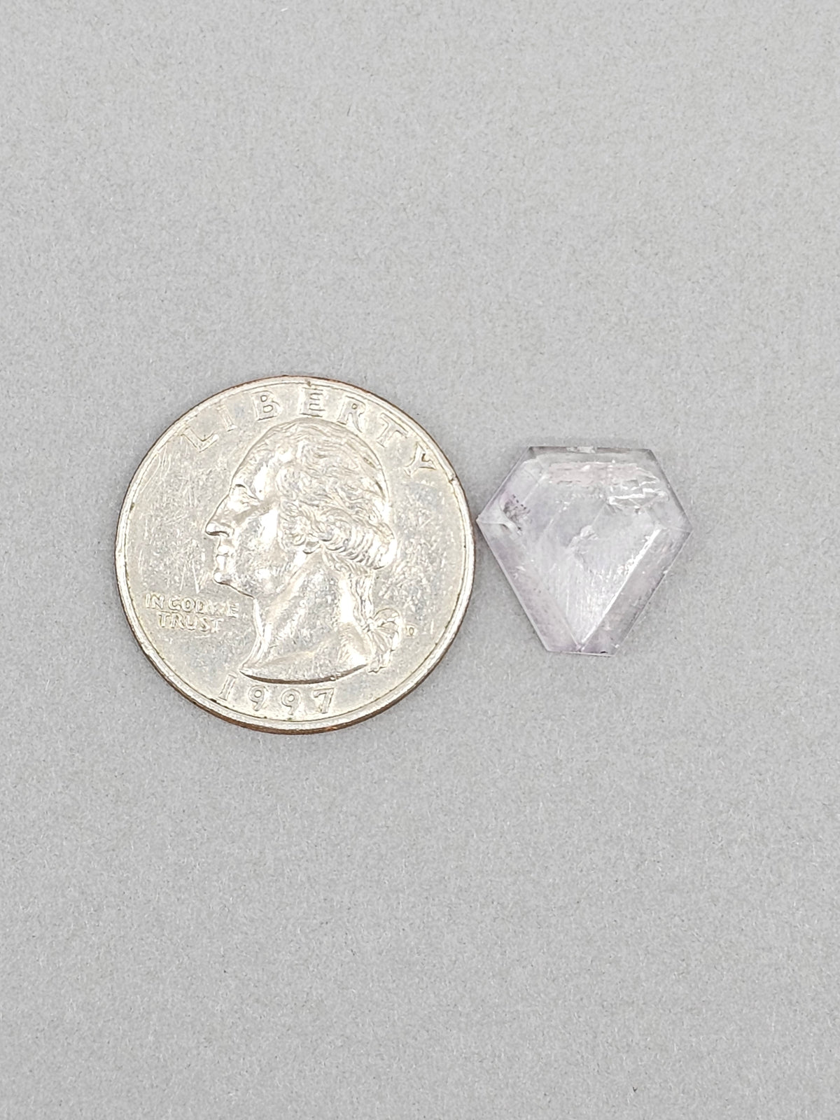 Amethyst Quartz Faceted Cabochon