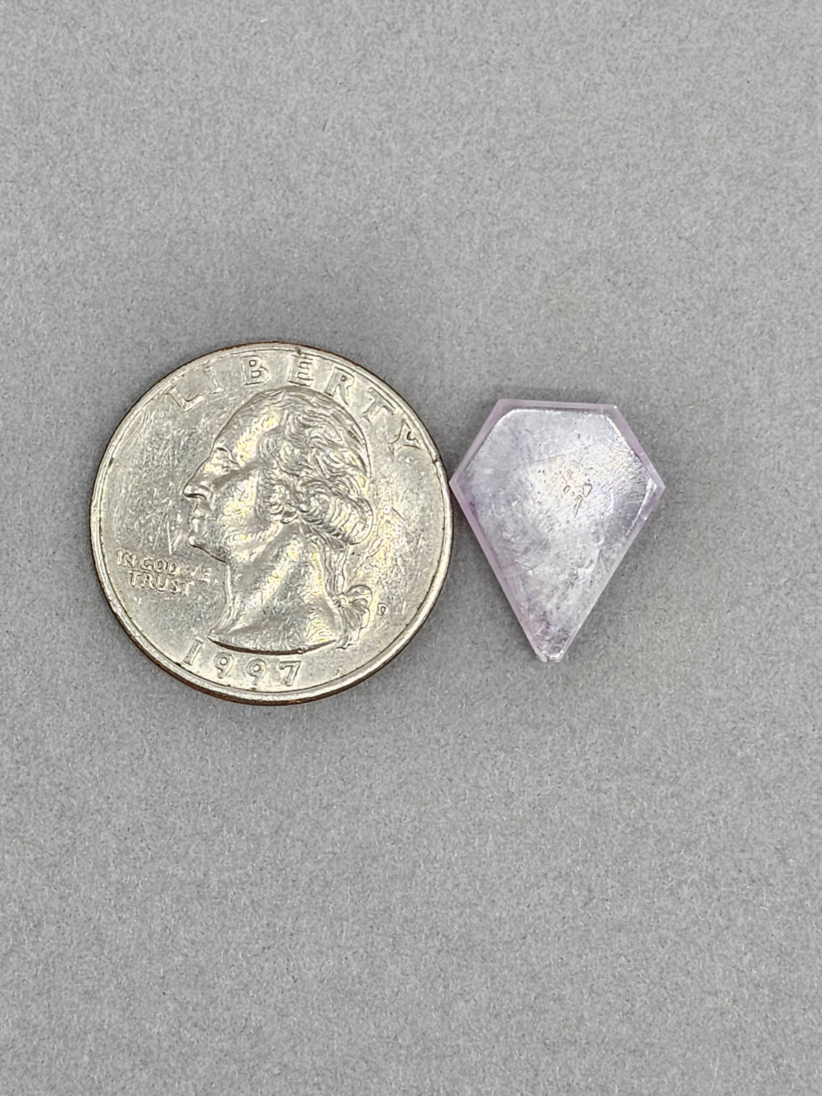 Amethyst Quartz Faceted Cabochon